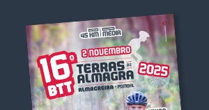 Cartaz 16º BTT Terras de Almagra - 2 Novembro 2025