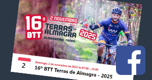 16º BTT Terras de Almagra - 2 Novembro 2025 - Evento Facebook